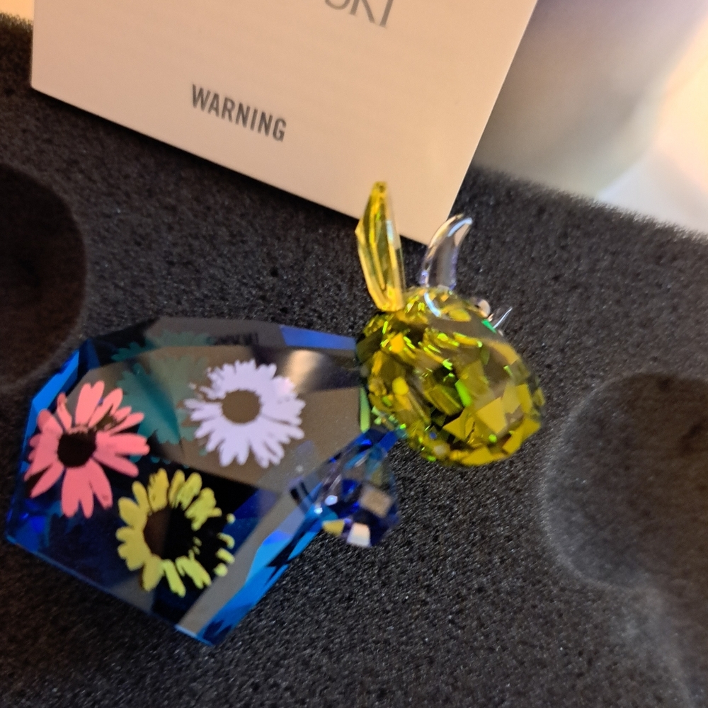 RARE Pristine Swarovski  Lovlots  Flower Power MO 2013 #1143436 in box w COA